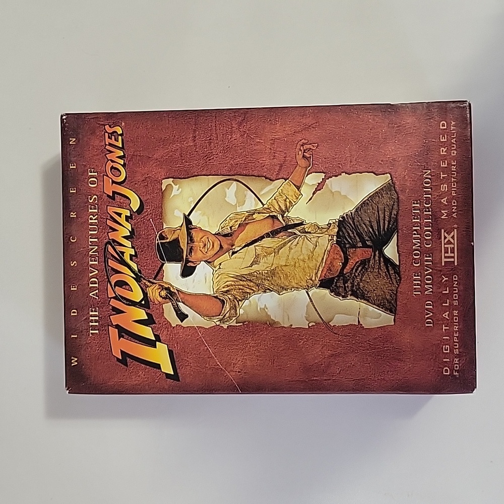 THE ADVENTURES OF INDIANA JONES THE COMPLETE MOVIE COLLECTION